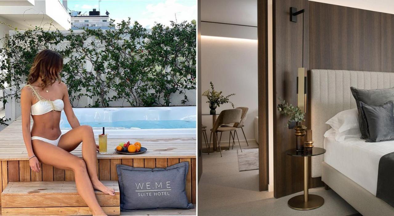 We Me Suite Hotel Riccione Eksteriør billede